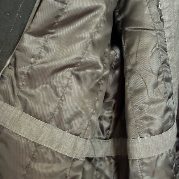 Men’s Black Double Breasted Calvin Klein Peacoat - Picture 3 of 5